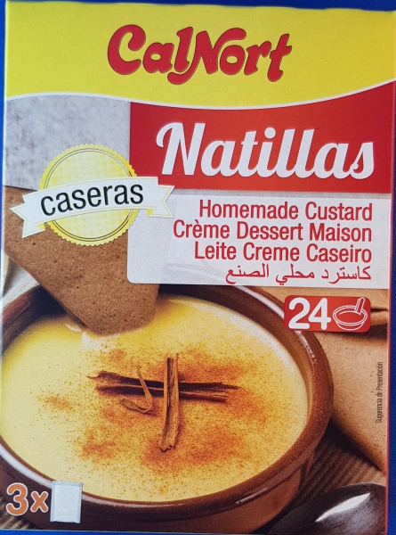 Calnort-Natillas Caseras 120 gr. Pudding CalNort 120g